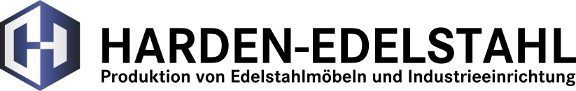 Edelstahlmöbel Online Shop Harden Edelstahl-Logo